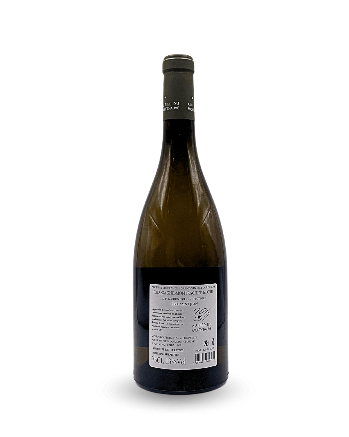 Chassagne Montrachet, 1er Cru, Clos Saint Jean Au Pied du Mont Chauve, 2020