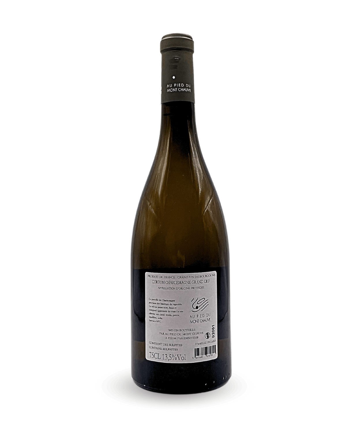 Corton Charlemagne, Grand Cru, Pied du Mont Chauve, 2018